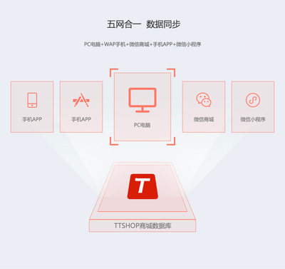 电商系统定制开发-B2B2C多商户商城系统、购物网站建设