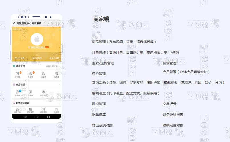 b2b2c多用户商城系统功能渠道架构商业模式整合方案